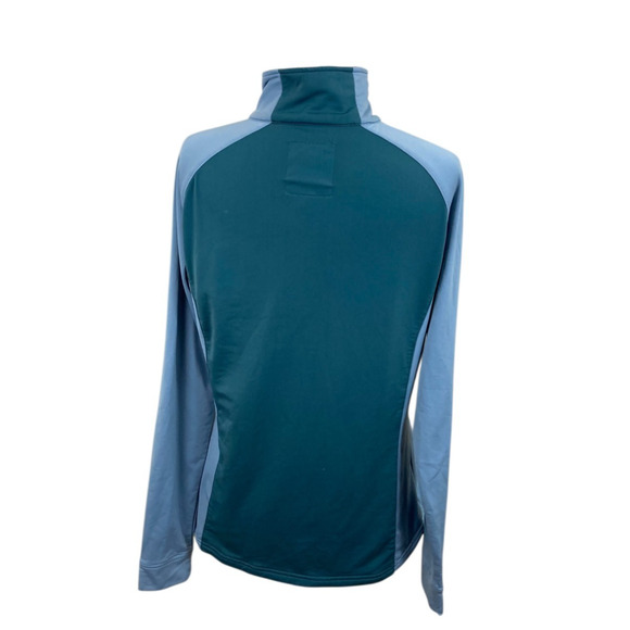 Horseware Thea Tech Quarter Zip Fleece Top Green Size Large Equestrian - Picture 3 of 5